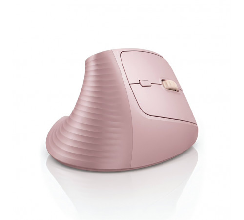 Мышь | UGREEN M571 Ergonomic | цвет: розовый | 2.4 ГГц | вертикальная, бесшумная